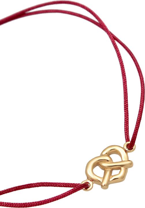 Immagine prodotto Elli Bracciale Pretzel Tradizionale Costume Nylon Argento 925 (16 cm, Nylon, Argento 925, Nessuna pietra)