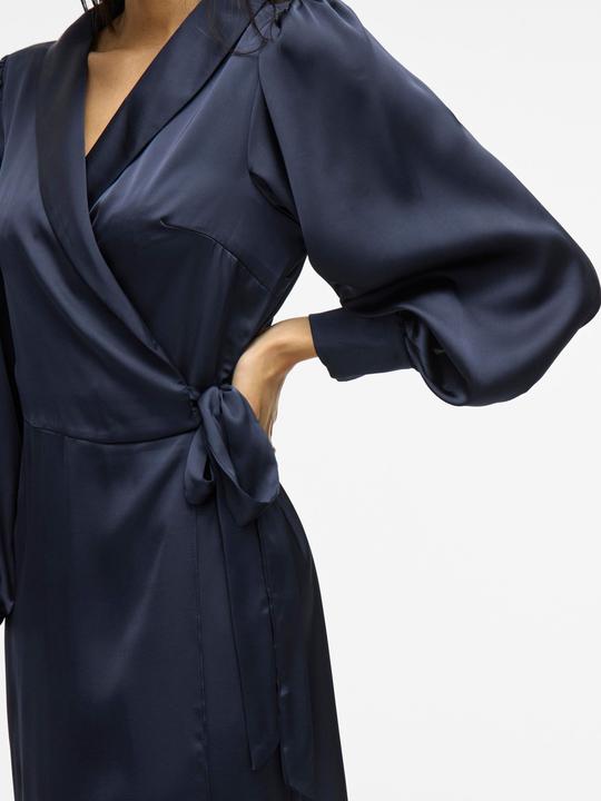 Produktbild Vila Langärmeliges Midi Wickelkleid (40)