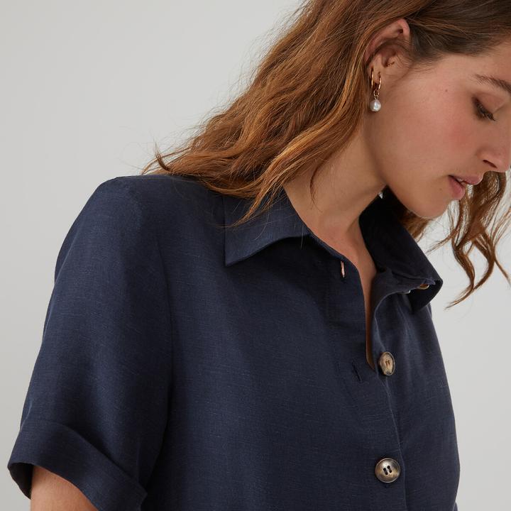 Actual product image La Redoute Collections Signature shirt dress (46)