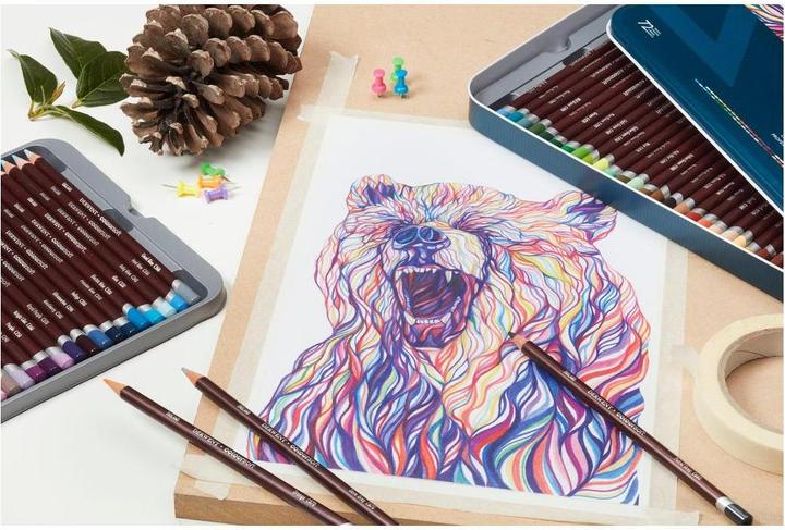 Image du produit Derwent Crayons de couleur Coloursoft (Multicolore, 72 x)
