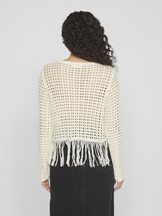 Actual product image Vila Fringed knitted top (M)
