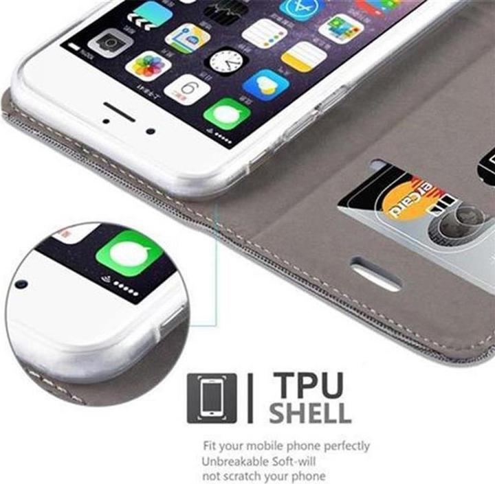 Actual product image Cadorabo Book Jeans Optics Cover (Apple iPhone 6)