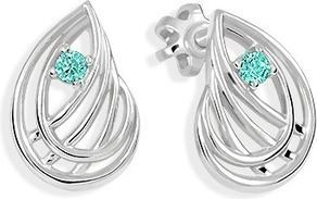 Brilio Silver - Charming silver earrings with zircons 436 001 00543 0400220
