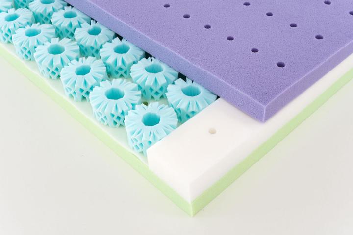 Actual product image Träumeland Octasmart XL children's and youth bed mattress (90 x 200 cm)