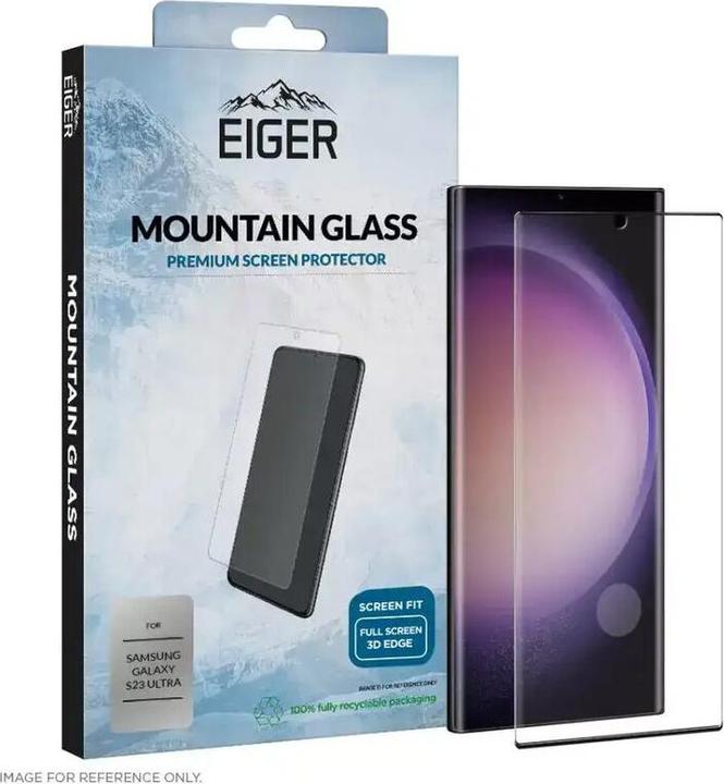Produktbild Eiger Mountain Glass Clear Edge (1 Stück, Samsung Galaxy S23 Ultra)
