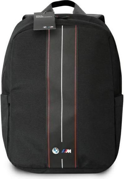 Produktbild BMW Backpack BMBP15COMPVSKR 16" Black Nylon Red Stripe