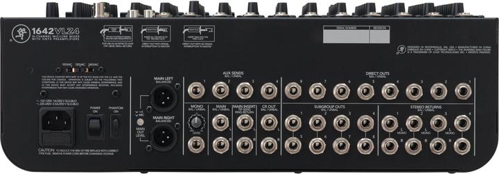 Actual product image Mackie 1642VLZ4 (Studio- and Livemixer)