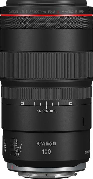 Image du produit Canon RF 100mm f/2.8L Macro IS USM - (EU) (Canon RF, Plein format)