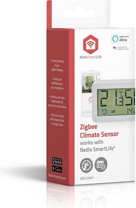 Image du produit Nedis Capteur de climat intelligent - Blanc