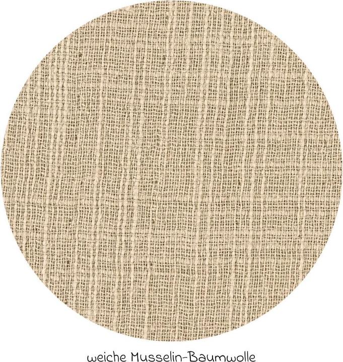 Actual product image Alvi Babynestchen & Bettschlangen Schlummer-Nestchen - Slub Muslin