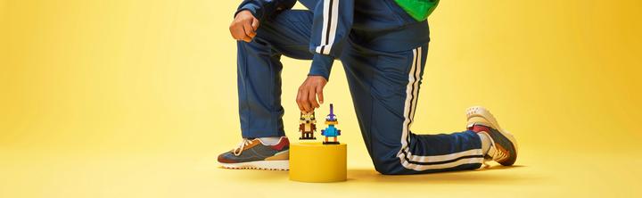 Actual product image LEGO Road Runner & Wile E. Coyote (40559, LEGO Brickheadz)