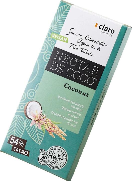 Image du produit Claro Chocolat Coco fairtrade bio (100 g)