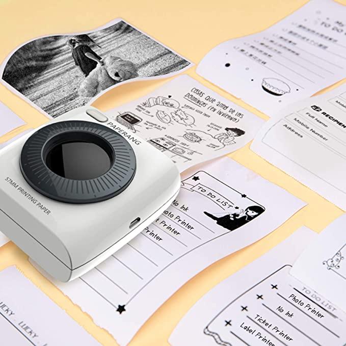 Produktbild Paperang P2 HD 300DPI Smartphone Bluetooth Drucker (Schwarz-Weiss)