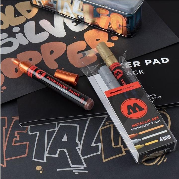 Produktbild Molotow Marker 220PP (Bundig, 4 mm, 3 x)