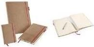 Actual product image Transotype senseBook Red Rubber (A4, Checked, Hardcover)
