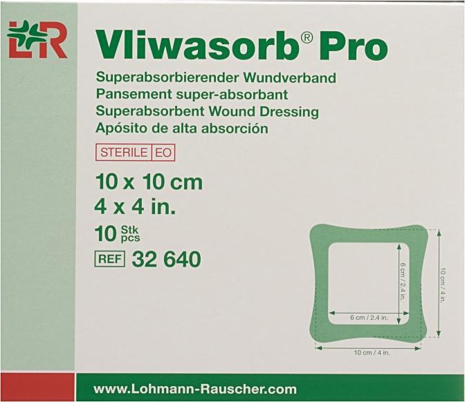 Image du produit Lohmann & Rauscher Pro Superabsorbierender Wundverband 10x10cm (10 x)