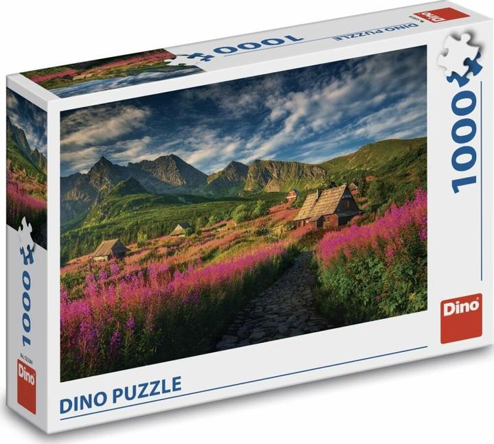 Actual product image Dino Puzzle Gasienic Valley 1000 Teile (1000 pieces)