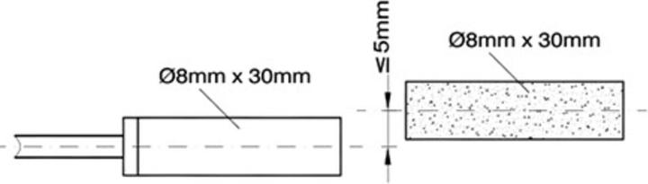 Actual product image Werkstarck Magnetic contact MK-3400