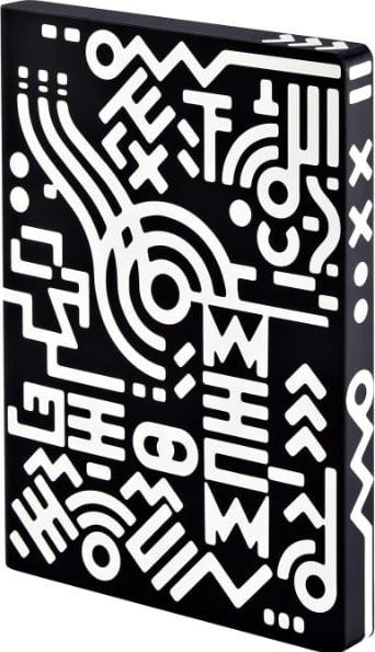 Image du produit Nuuna Carnet de notes Graphic L (22 x 16,5 cm, Pointillés, Couverture souple)