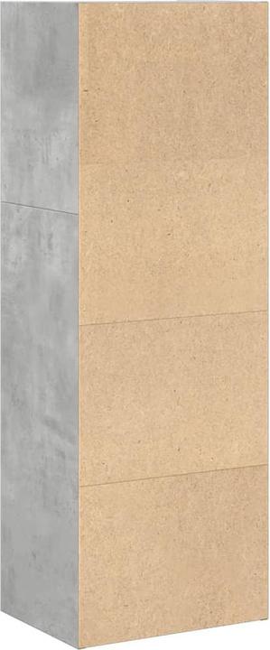 Immagine prodotto VidaXL Bücherregal Standregal Büroregal Aktenregal Aufbewahrungsregal Betongrau (30 x 40 x 114 cm)