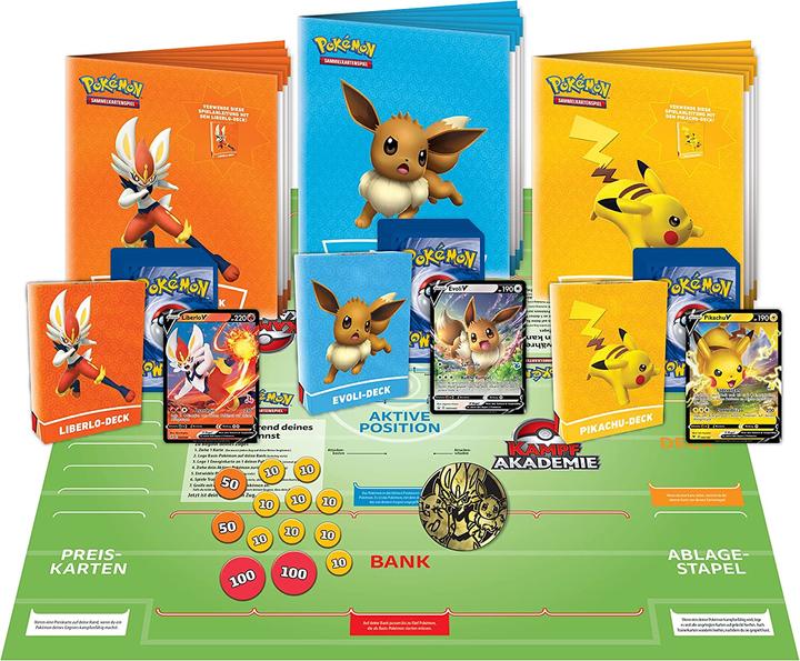 Actual product image Pokémon Kampfakademie 2022 (German, Box Set & Collection)