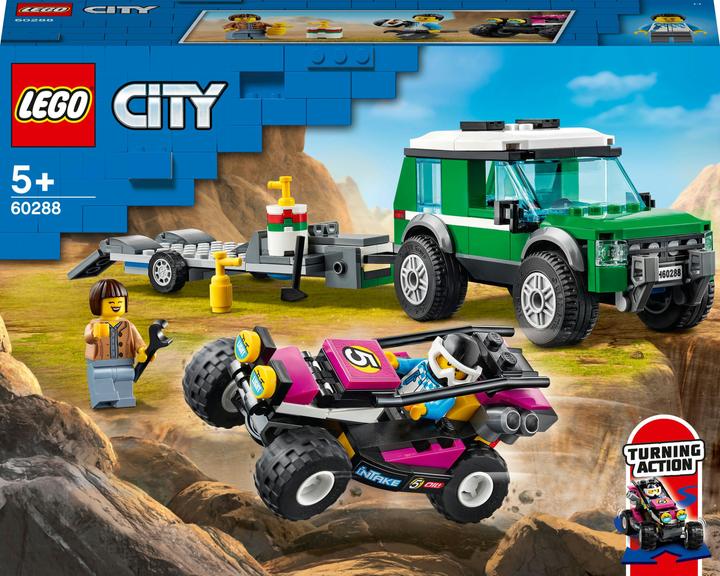 Image du produit LEGO Transporteur de buggy de course (60288, LEGO City)