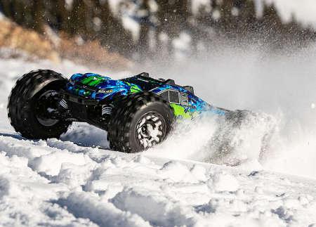 Image du produit Traxxas Pneus sur jante 2.8 noir Sledgehammer TSM rated (2 pièces)