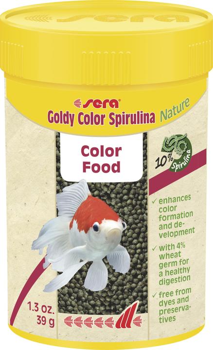 Immagine prodotto Sera Spirulina Natura dal colore dorato (Pesce di stagno, 100 ml)
