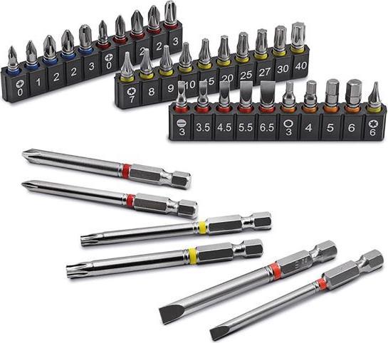 Actual product image Matador Socket set smartyBOX S1, universal, 61 pcs, 1/4: 4-14 mm + bit set