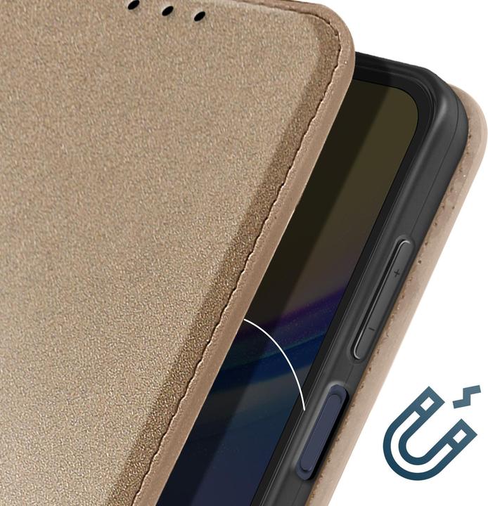 Image du produit Avizar Classic Edition, couverture arrière avec rabat magnétique Series (Samsung Galaxy A15)