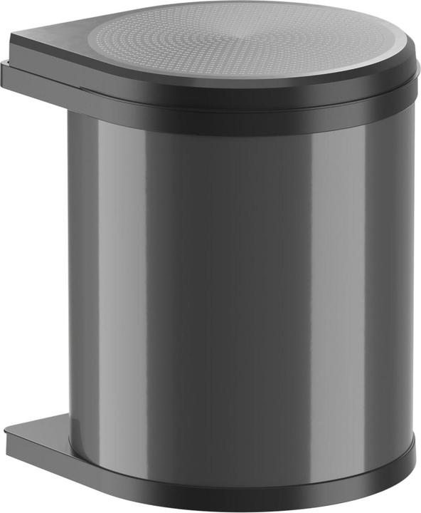 Produktbild Hailo Abfallsammler 3515071 Mono Schwenkeimer 15 Liter Einbau ab 40 cm Unterschrank mit Drehtür Schw (15 l)