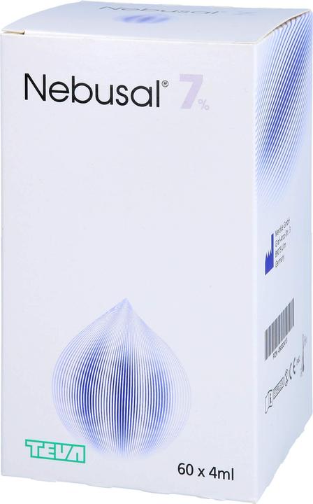 Actual product image Teva Nebusal 7 %, 60X4 ml INL