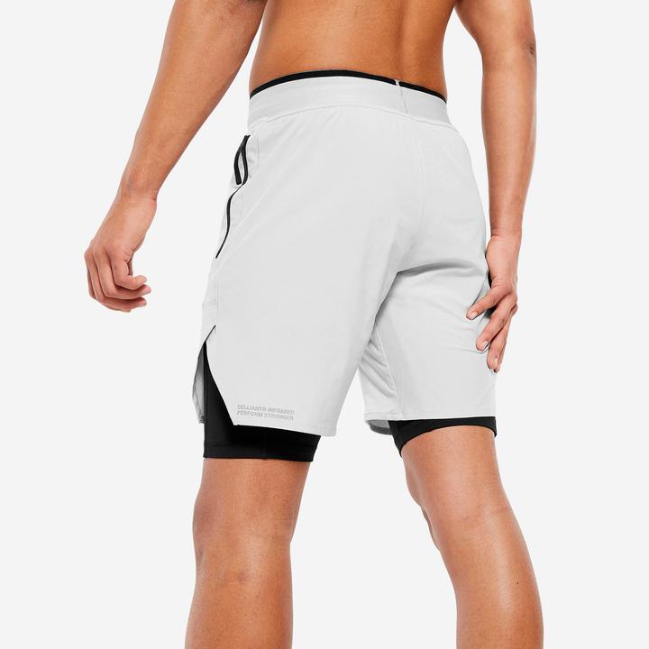Image du produit Domyos Short homme - Celliant gris (L)