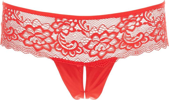 Produktbild René Rofé SpitzenSlip mit offenem Schritt (S/M)