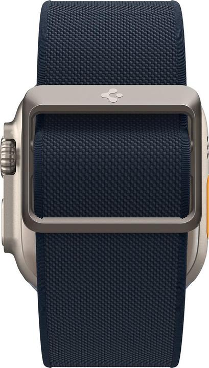 Actual product image Spigen Fit Lite Band for Apple Watch Series 42, 44, 45, 49 mm - navy (42 mm, 44 mm, 45 mm, 49 mm, Nylon, Fabric, Stainless steel)