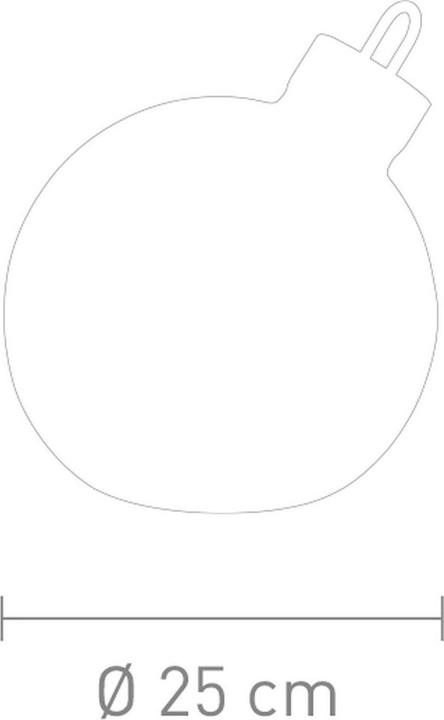 Produktbild Sompex Ornament XXL Weihnachtskugel LED Leuchtobjekt