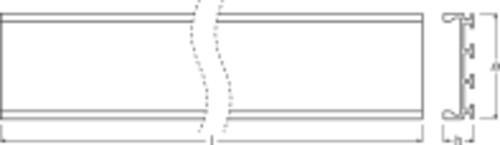 Actual product image Ledvance LED profile rail (200 cm, Indoor)