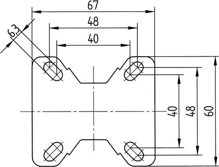 Actual product image Tente Fixed castor