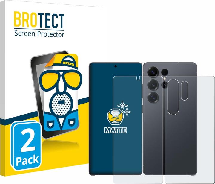 Produktbild BROTECT Entspiegelungsfolie Displayschutz Displayschutzfolie Folie Matt (2 Stück, Samsung Galaxy S25 Ultra)