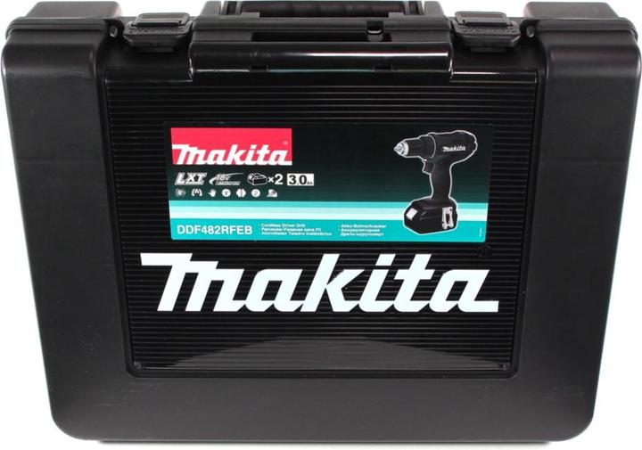 Productafbeelding Makita DDF482RFEB Accuboormachine en Schroevendraaier (Oplaadbare batterij)