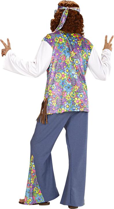 Produktbild Widmann Hippie Kostüm: Flower Power Outfit (S)