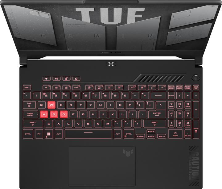 Actual product image ASUS TUF Gaming A15 RTX 4060 (15.60", AMD Ryzen 9 8945H, 16 GB, 512 GB, DE)