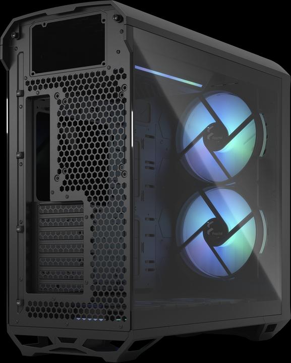 Actual product image Fractal Torrent RGB Black TG Light (ATX, E-ATX, mATX, ITX, SSI EEB, SSI CEB)