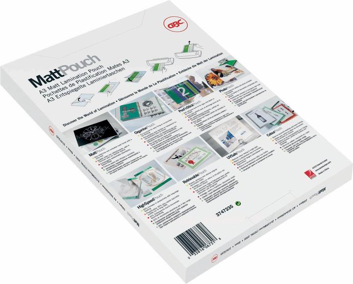 Actual product image GBC Laminating Pouch (A4, 50 Piece, 75 µm)