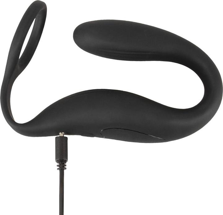 Productafbeelding Black Velvets Cockring met RC buttplug (2.60 cm)