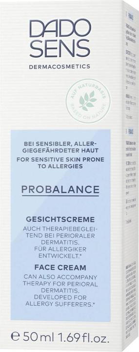 Image du produit Dado Sens PROBALANCE Crème Visage - Peau sensible (50 ml, Crème de jour)