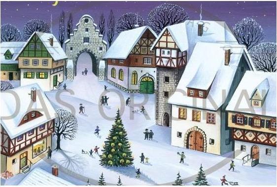 Produktbild Olewinski & Tochter 2988 - Postkarte Weihnachtsabend (1 Stk.)