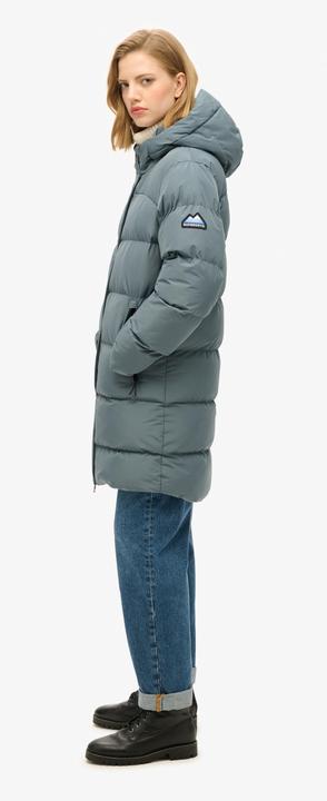 Produktbild Superdry HOODED SPORTS PUFFER MID JKT Dames Jas - Maat S (10)
