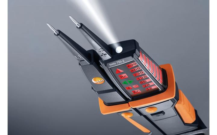 Image du produit Testo Testeur de tension bipolaire 75 (CAT IV 600V, CAT III 1000V)