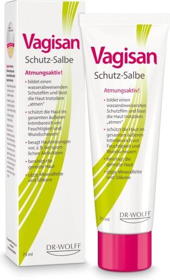 Actual product image Vagisan Protective ointment, 75 ml (75 ml, Intimate washing lotion)
